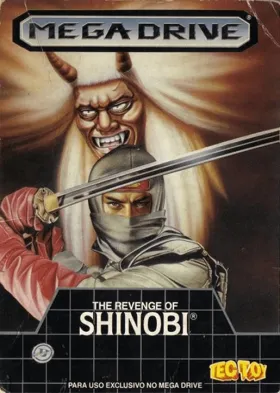 Revenge of Shinobi, The (USA, Europe) (Rev A) box cover front